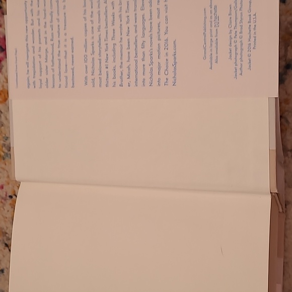 Nicolas Sparks Two by two book/novel - Picture 4 of 5